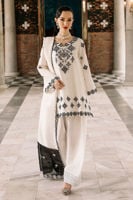 Snowstorm Shirt and Dupatta with Fine Embroidery | AJ