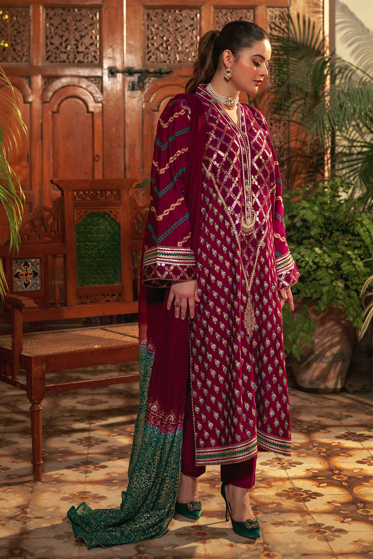 Serena - Shirt, Pants and Dupatta