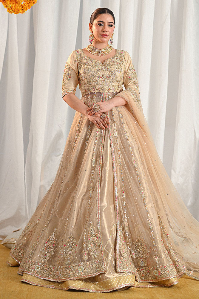 AJUW-15 EMBROIDERED KHADDAR 3 Pcs