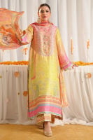Miraal Shirt and Dupatta with Modern Styling | AJ