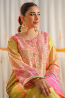 Miraal Shirt and Dupatta with Modern Styling | AJ