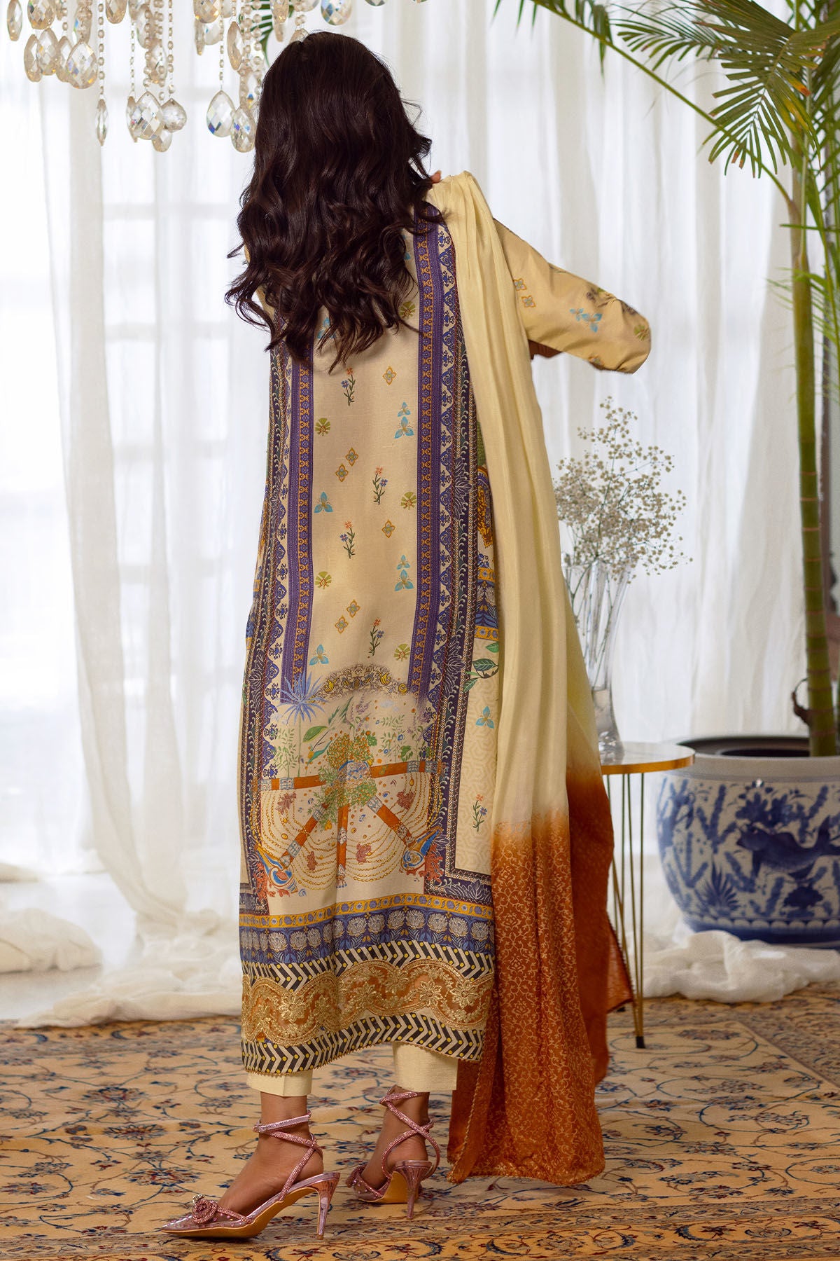 Diya (Angharka, Pants and Dupatta)