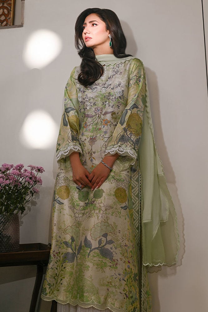 Lyra Shirt and Dupatta with Modern Styling | Ansab Jahangir