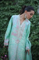 Brreza Shirt and Dupatta with Fine Embroidery | AJ