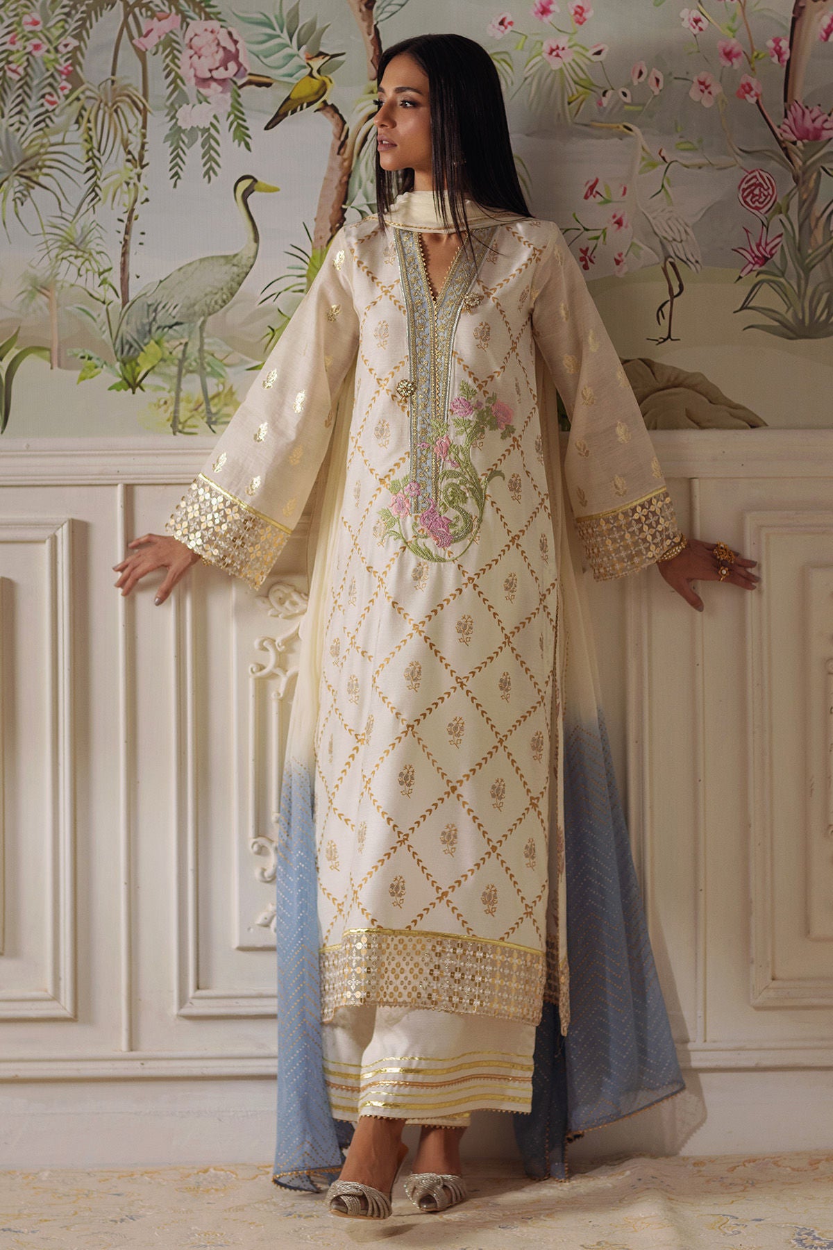 Fasila (Shirt, Pants and Dupatta)