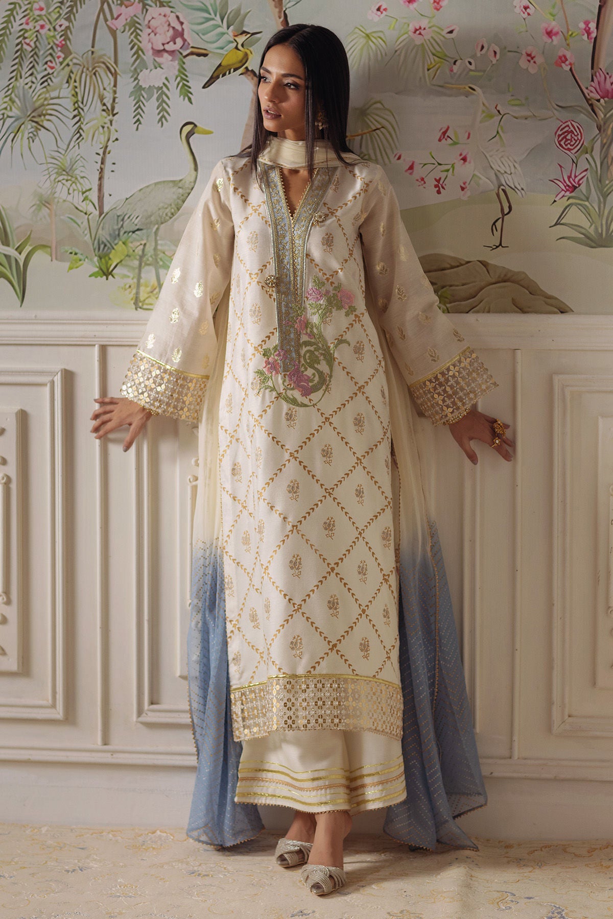 Fasila (Shirt, Pants and Dupatta)