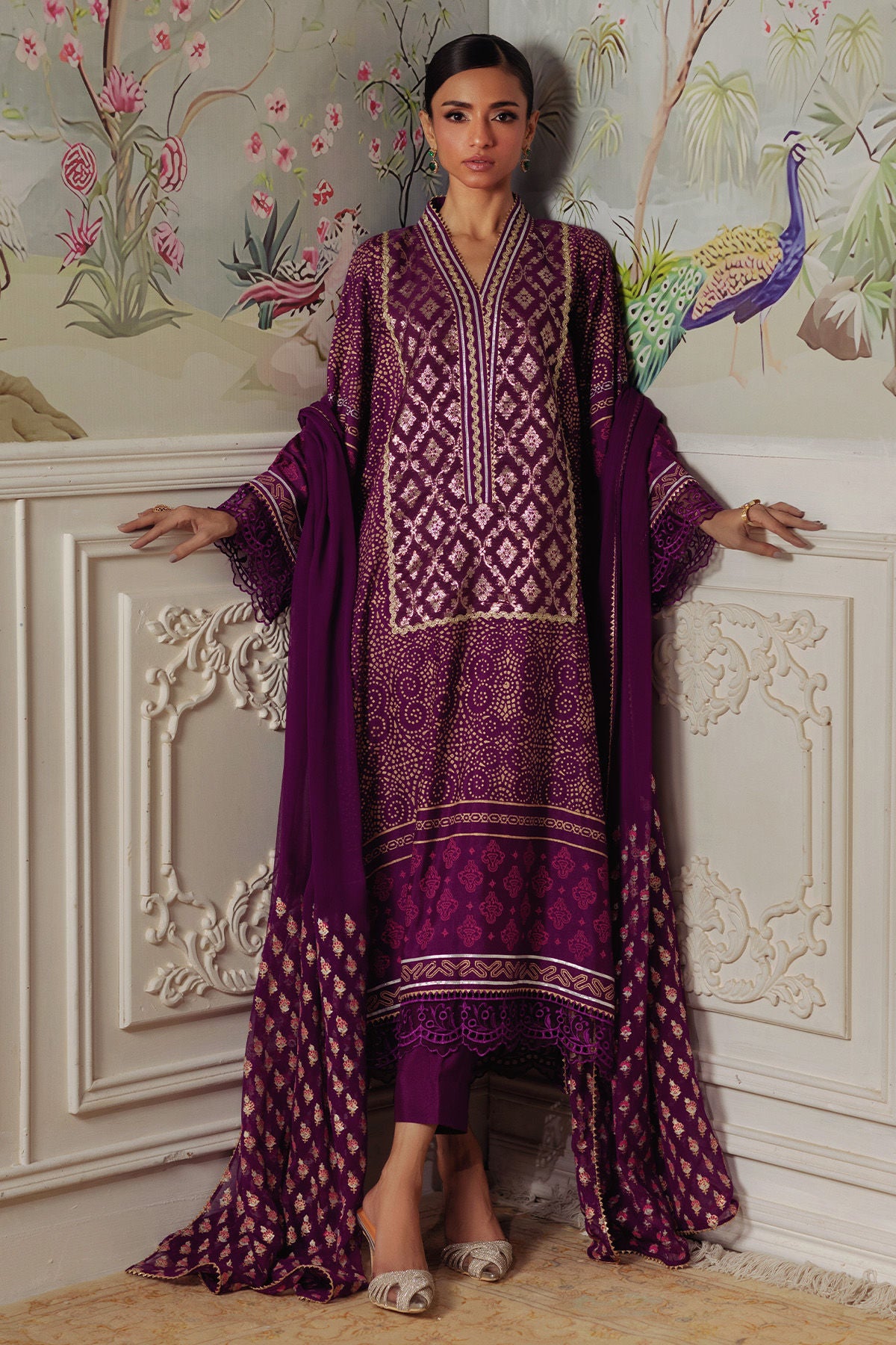 Hurmia (Shirt, Pants and Dupatta)