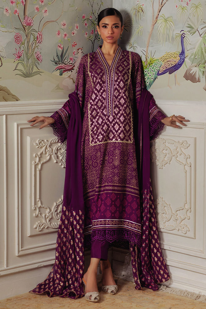 Hurmia (Shirt, Pants and Dupatta)