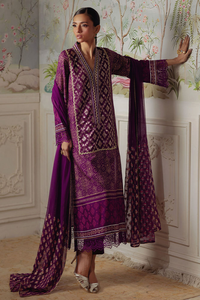 Hurmia (Shirt, Pants and Dupatta)