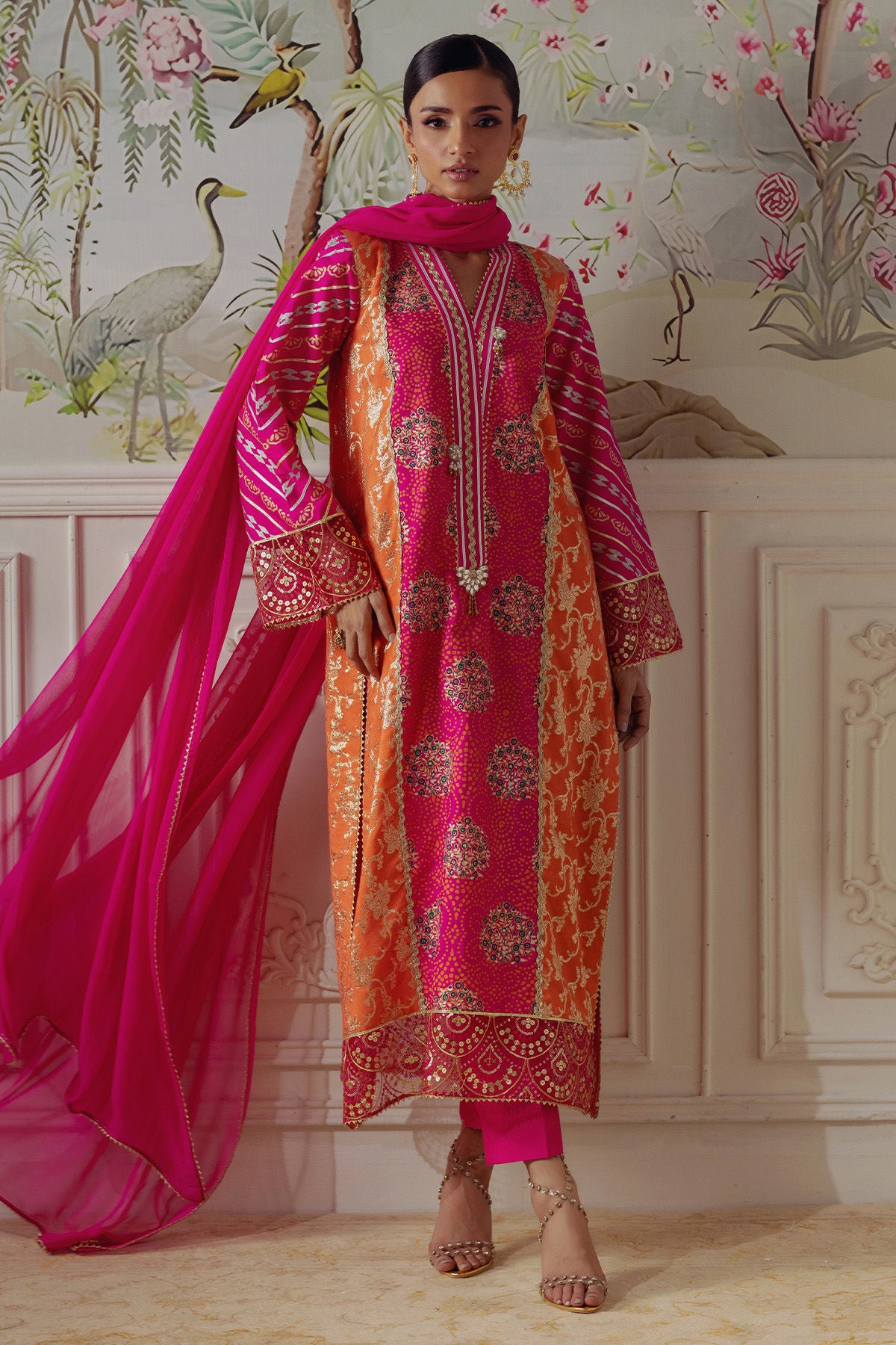 Rumniya (Shirt, Pants and Dupatta)