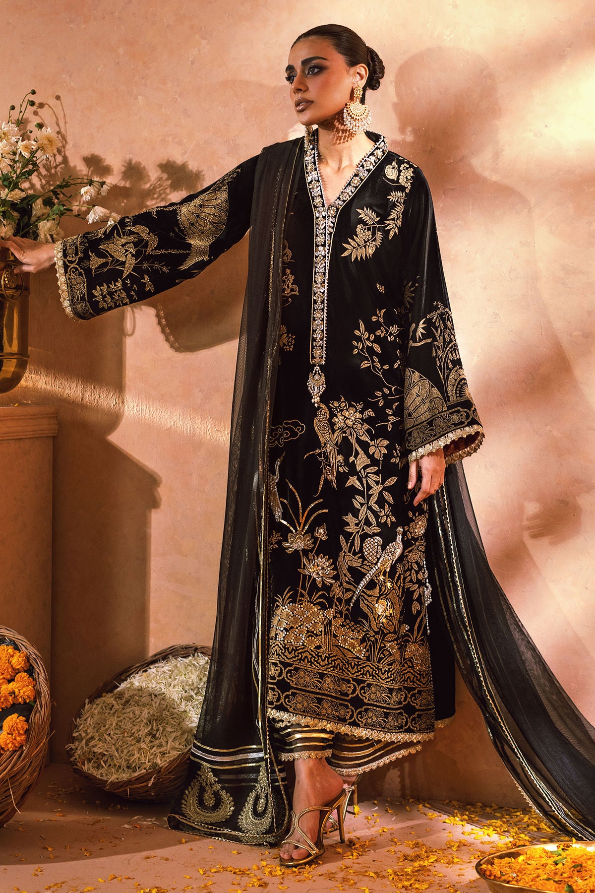 Bareeza (Shirt, Pants and Dupatta)