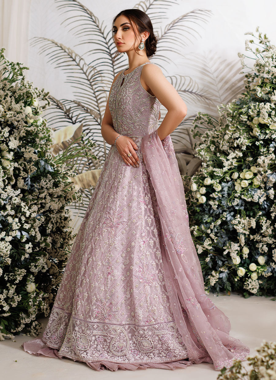 Farah Talib Aziz – Iris Mauve Kalidaar Style