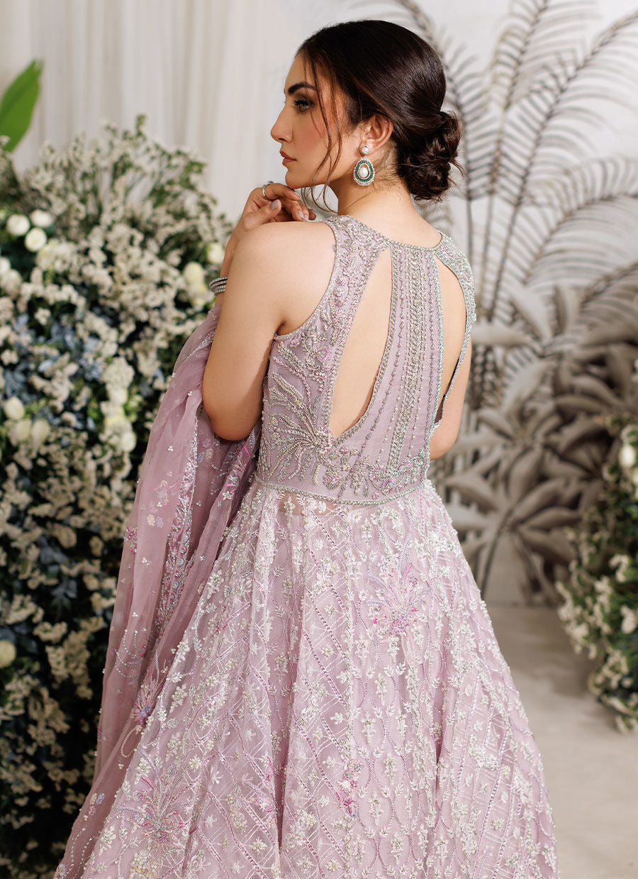 Farah Talib Aziz – Iris Mauve Kalidaar Style