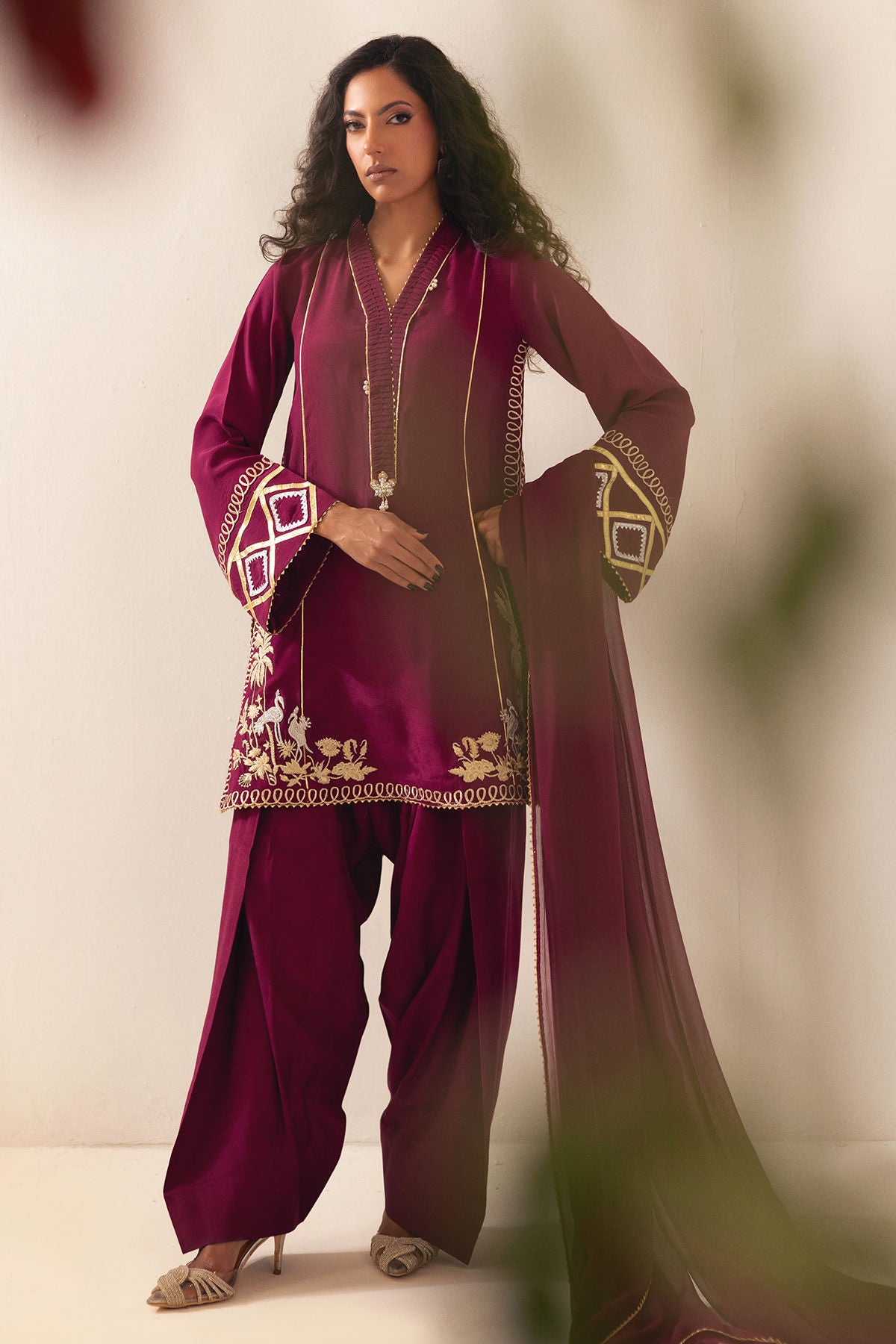Sernyla (Shirt, Pants and Dupatta)