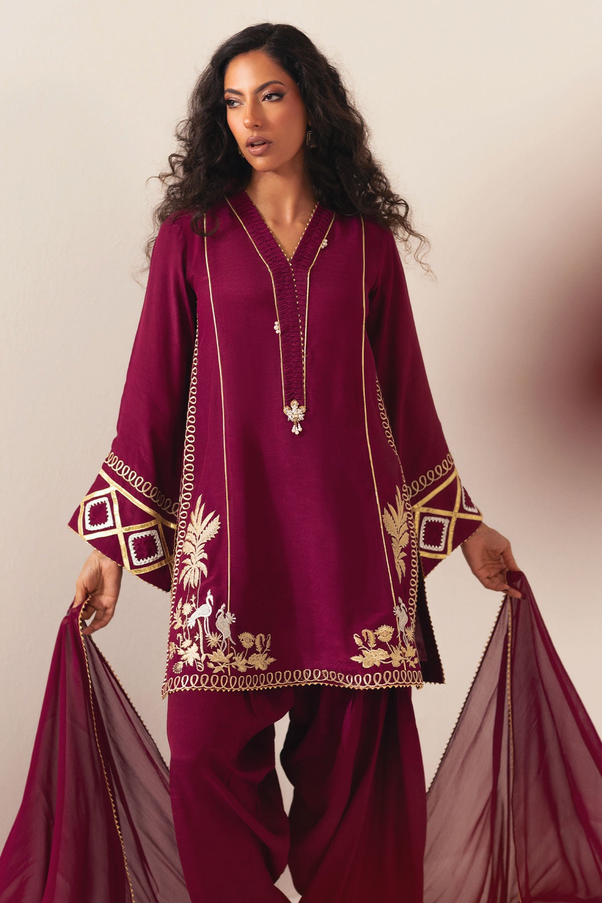 Sernyla (Shirt, Pants and Dupatta)