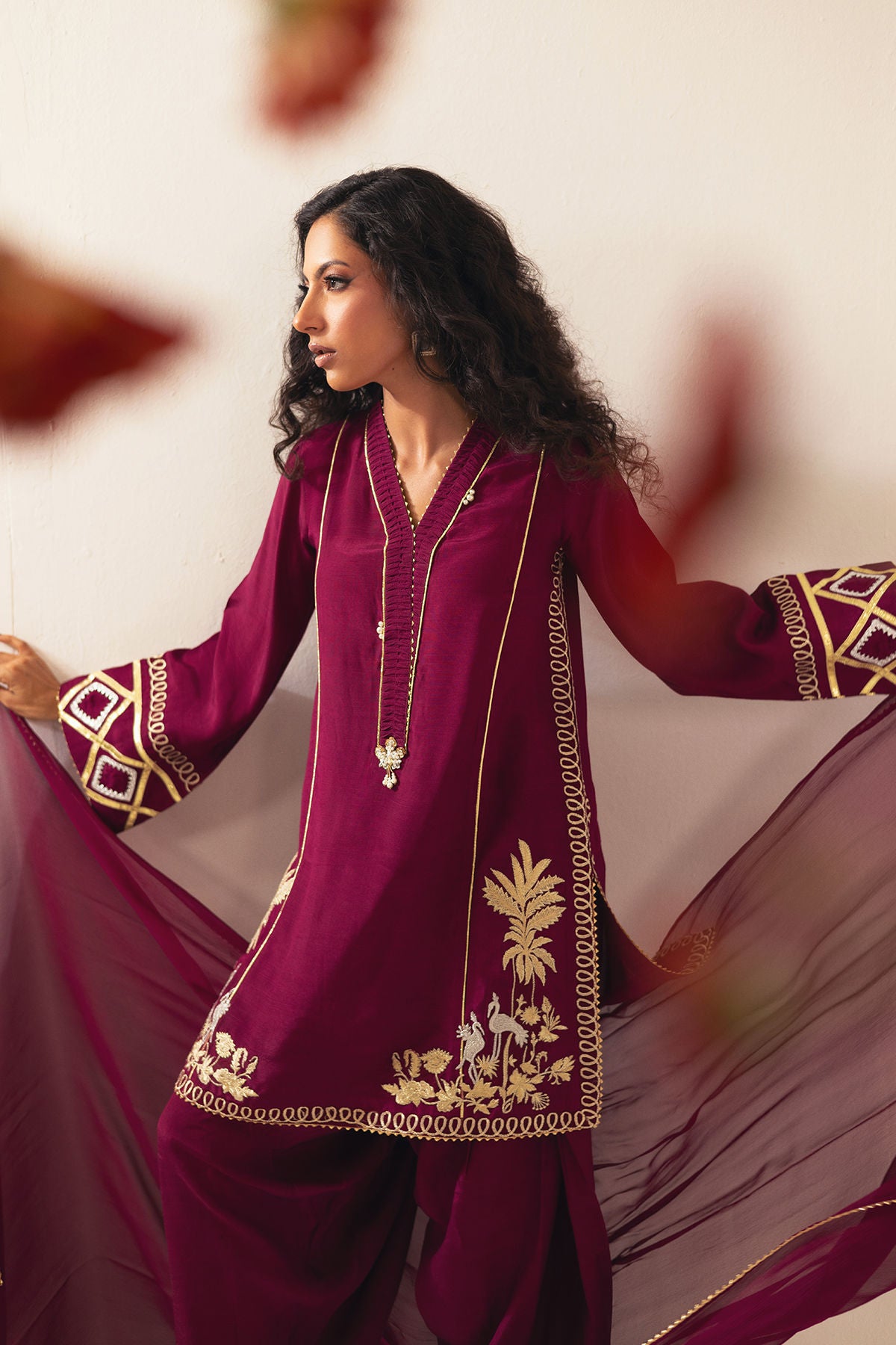 Sernyla (Shirt, Pants and Dupatta)