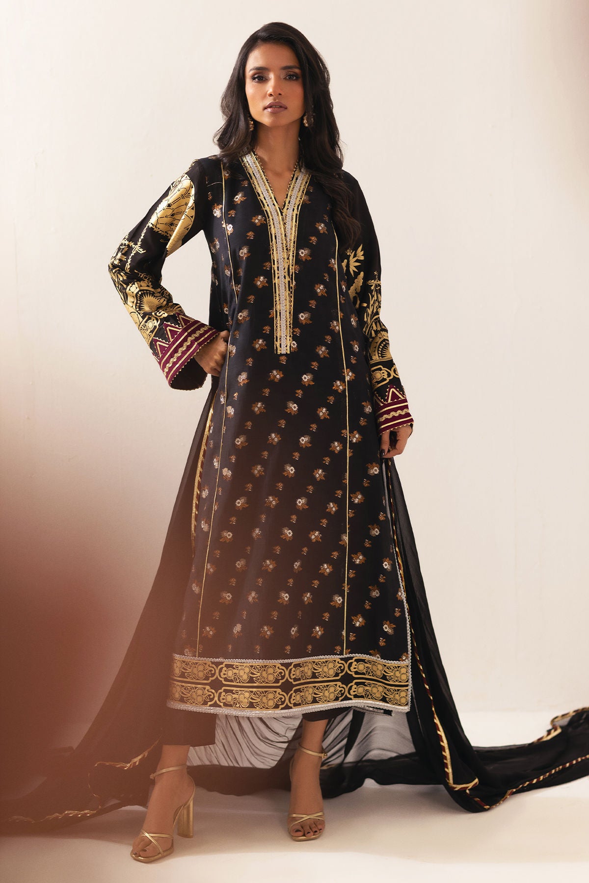 Carena (Shirt, Pants and Dupatta)