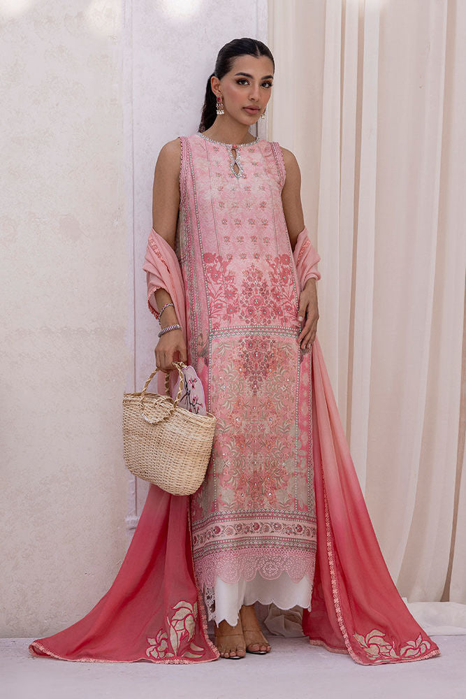Zoya Shirt And Dupatta with Modern Styling | Ansab Jahangir