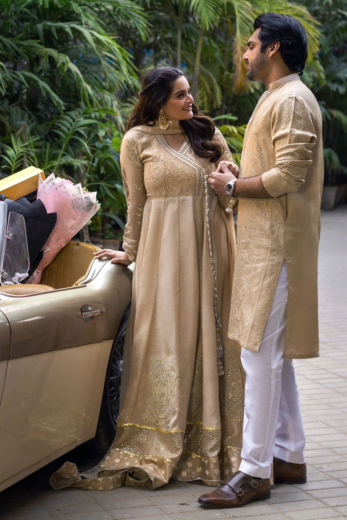 Raha Angarkha (Shirt, Pants And Dupatta)