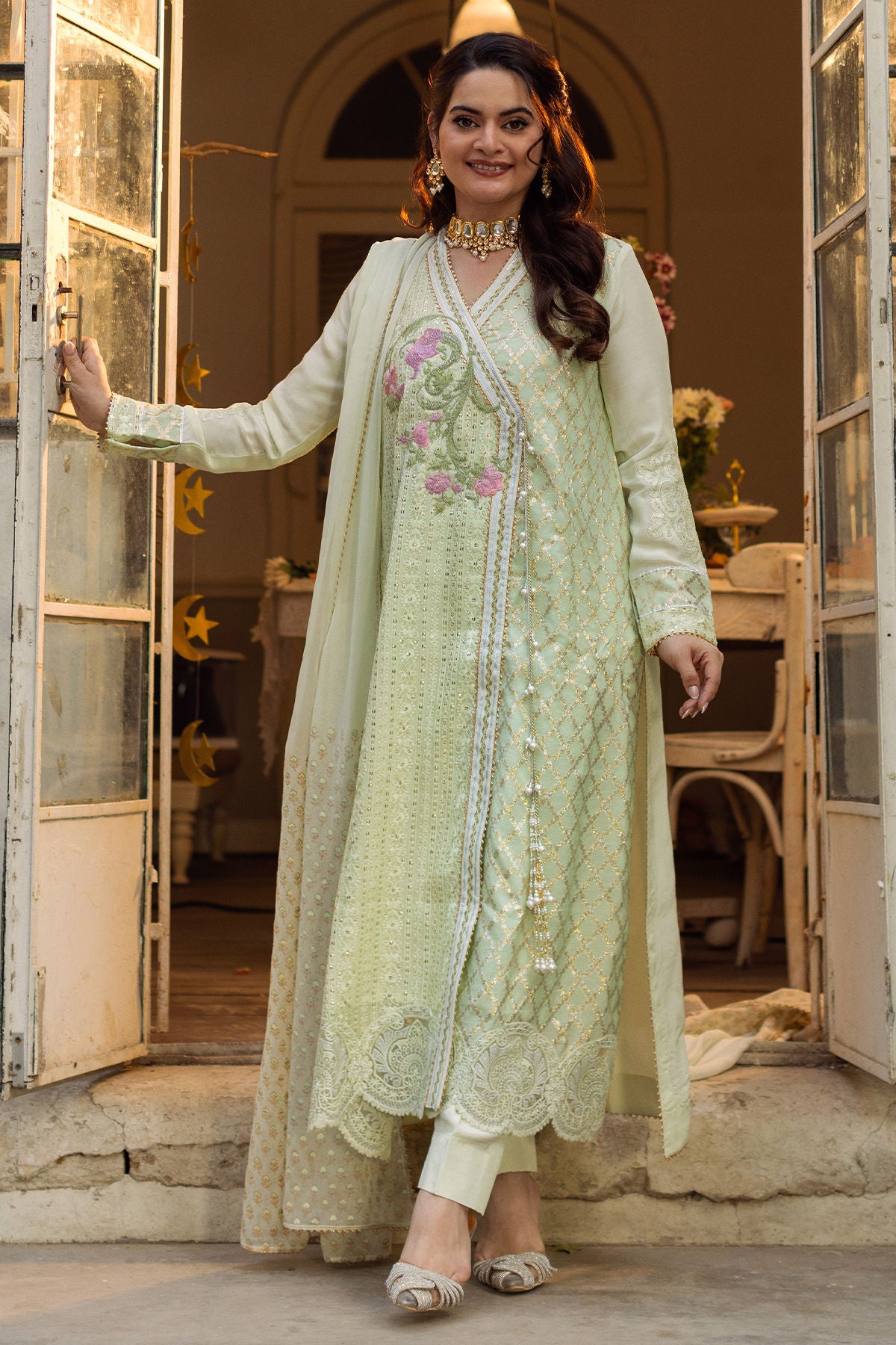 Rumina (Shirt, Pants And Dupatta)