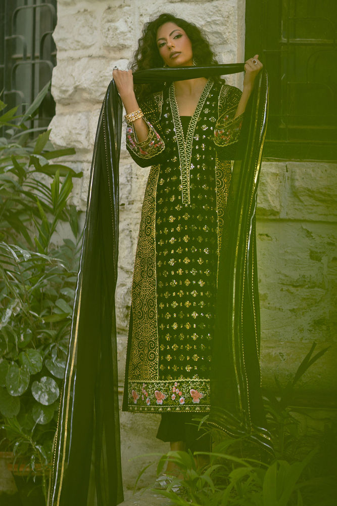 Zaryna (Shirt, Pants and Dupatta)