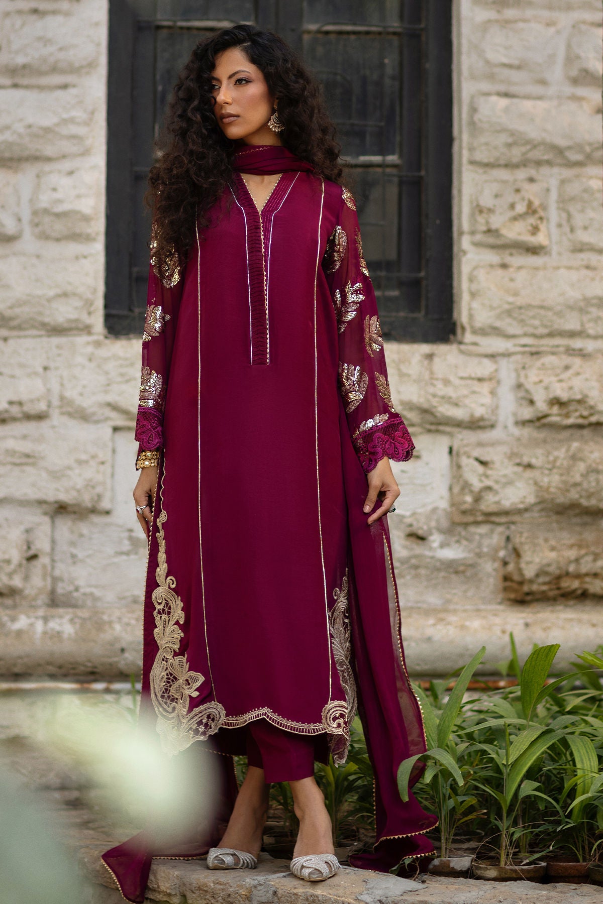 Nooreh(Shirt, Pants and Dupatta)