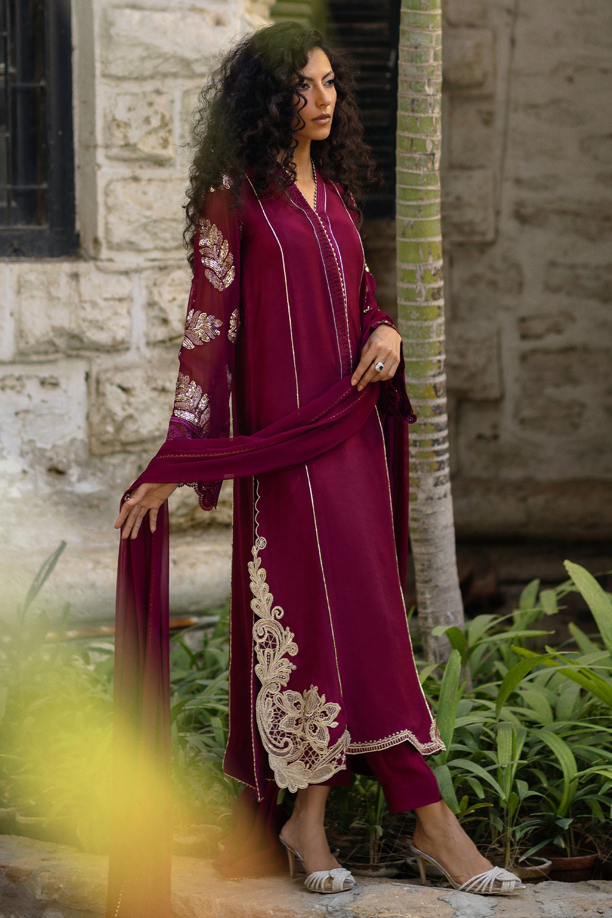 Nooreh(Shirt, Pants and Dupatta)
