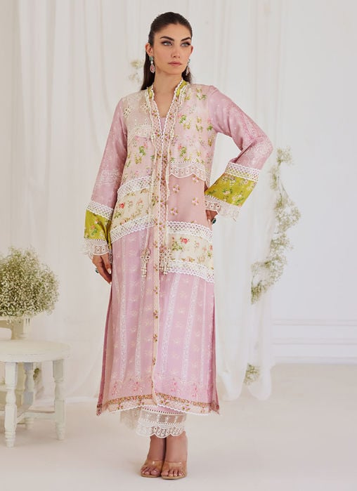 Ligia Plum Shirt And Dupatta