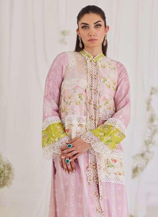 Ligia Plum Shirt And Dupatta