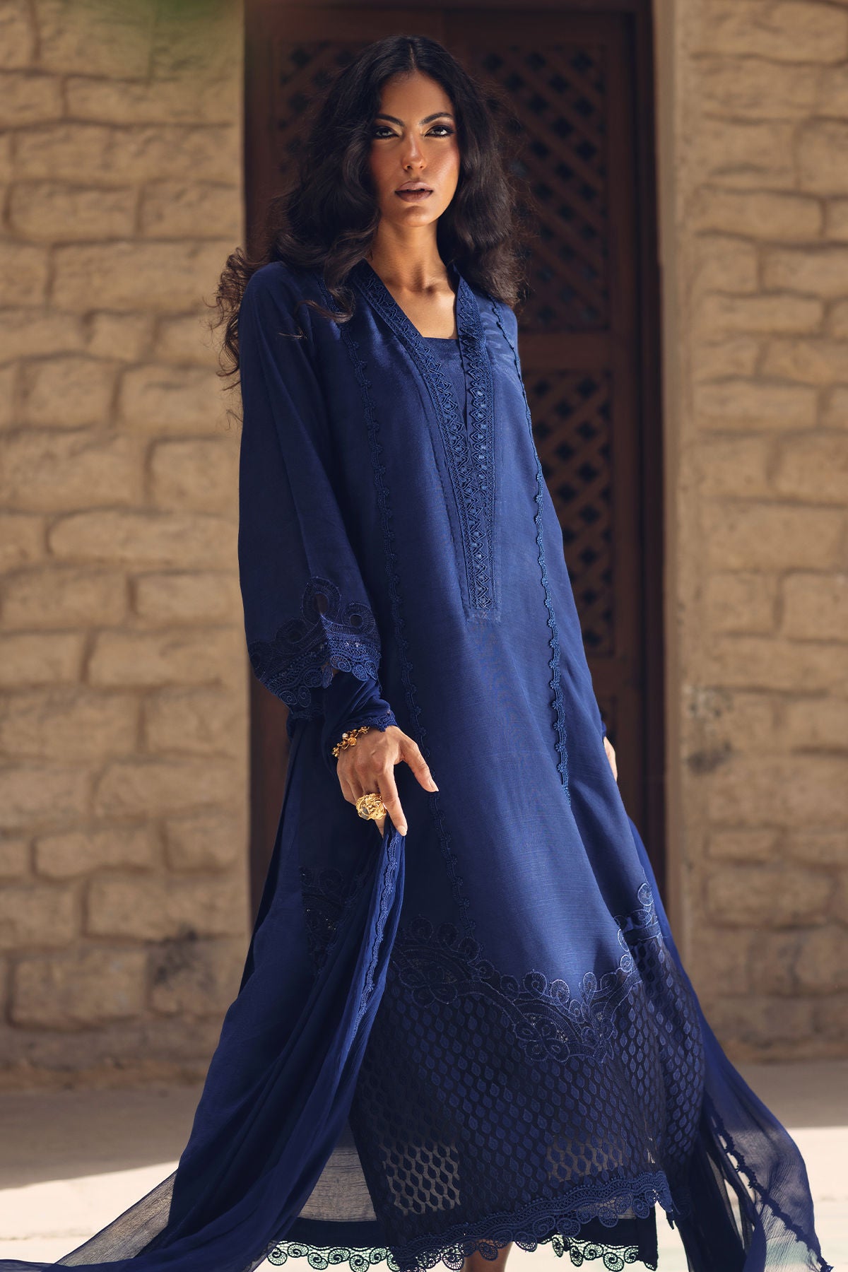 Zenia (Shirt, Pants And Dupatta)