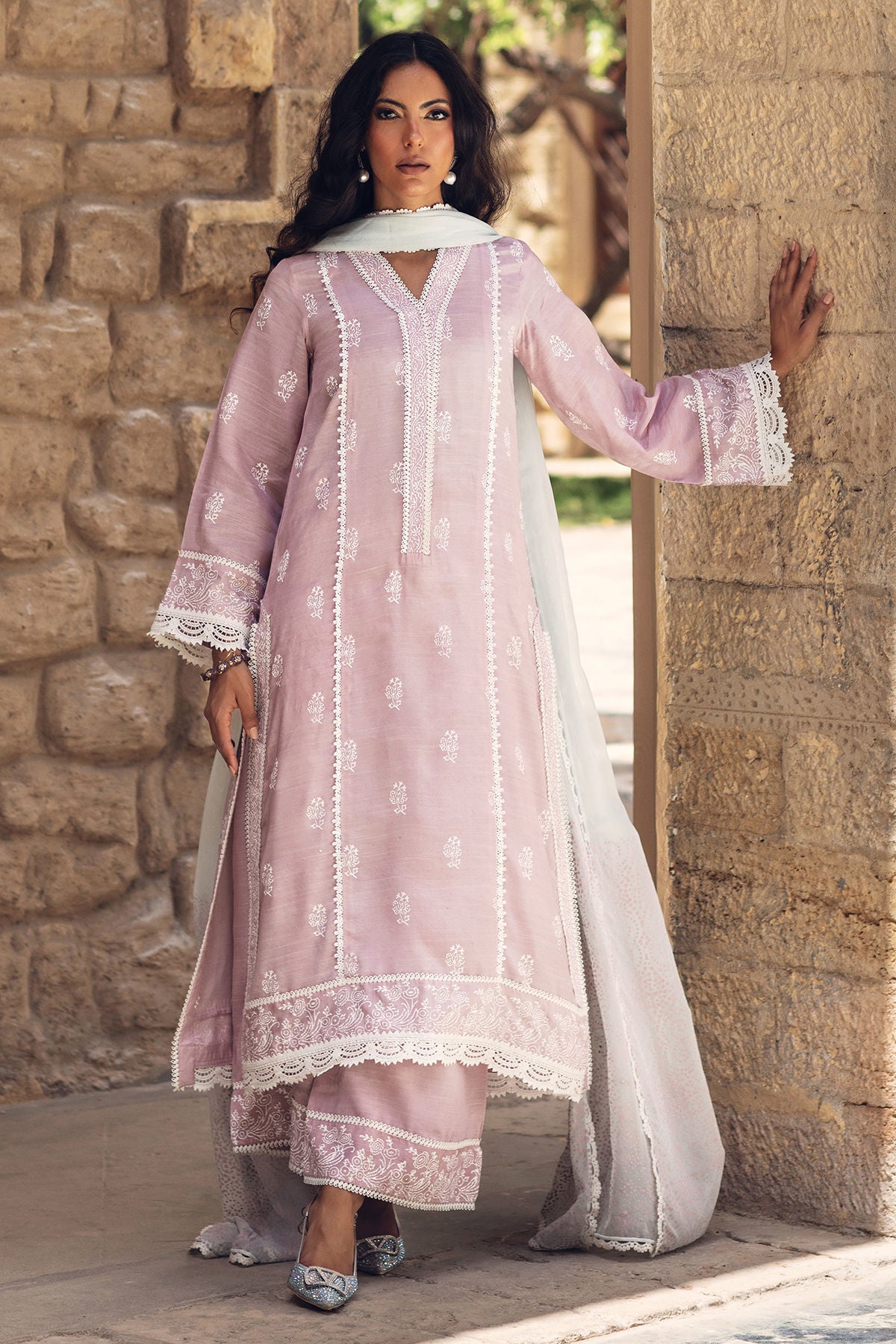 Sumbol (Shirt, Pants And Dupatta)