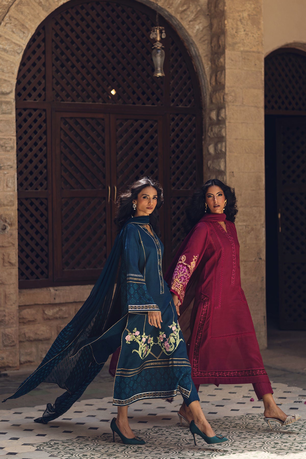 Zoha (Shirt, Pants And Dupatta)