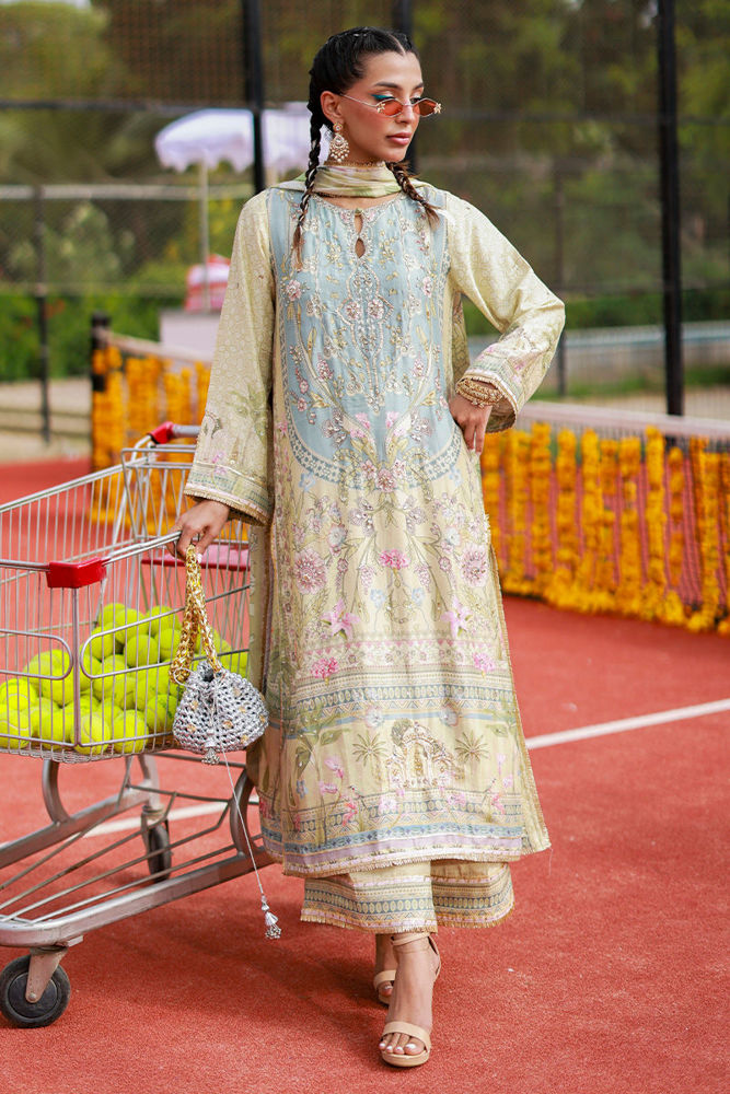 Amalya with Fine Embroidery | Ansab Jahangir
