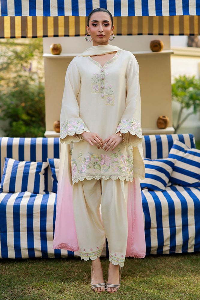 Blossom Shirt and Dupatta