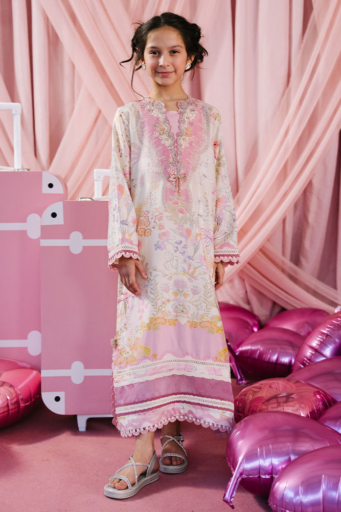 Melina - Girl with Fine Embroidery | Ansab Jahangir