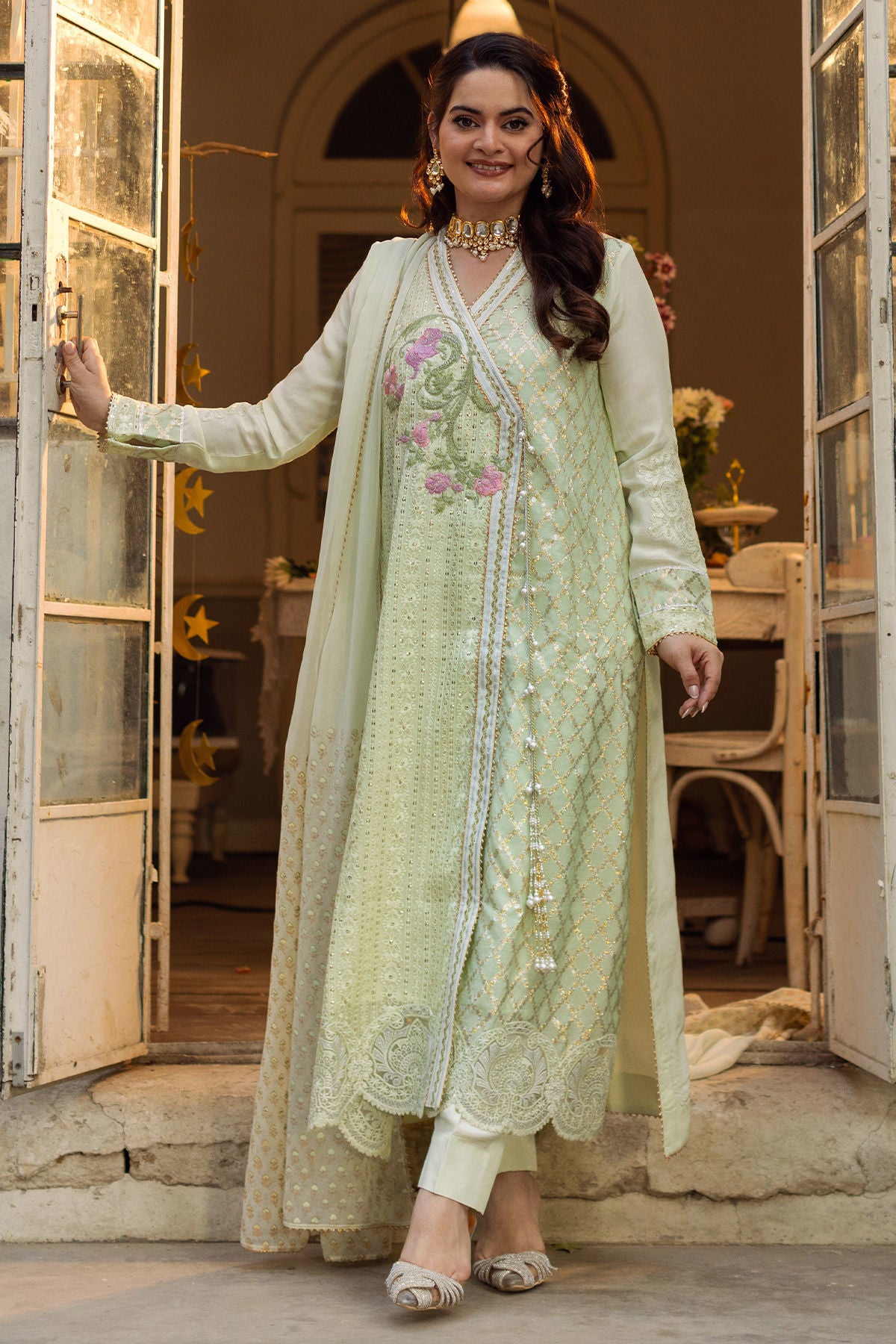 Rumina (Shirt, Pants And Dupatta)