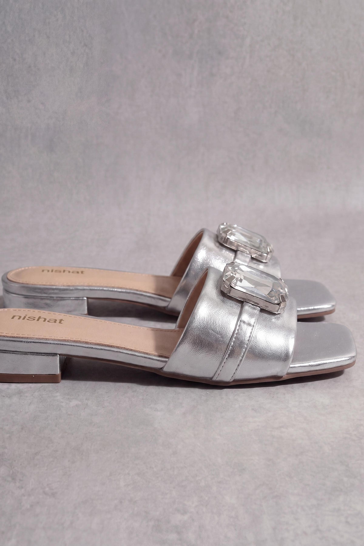 Silver Chappal-1717312920