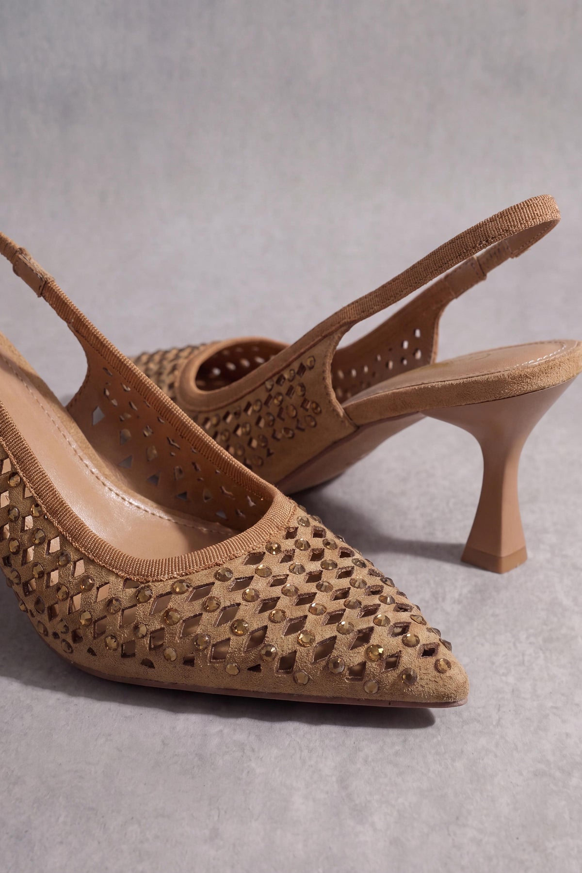 Camel Pumps Heels-1717382929