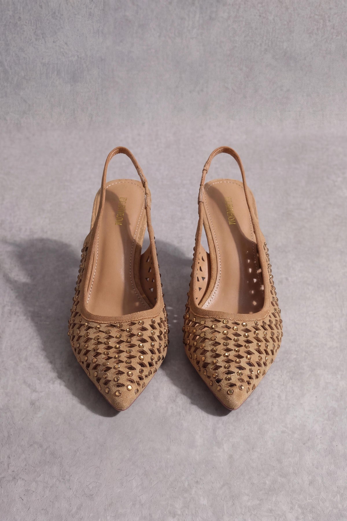Camel Pumps Heels-1717382929