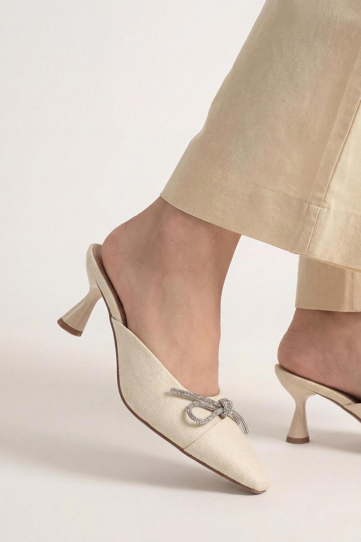 Beige Pumps Heels-1717672918