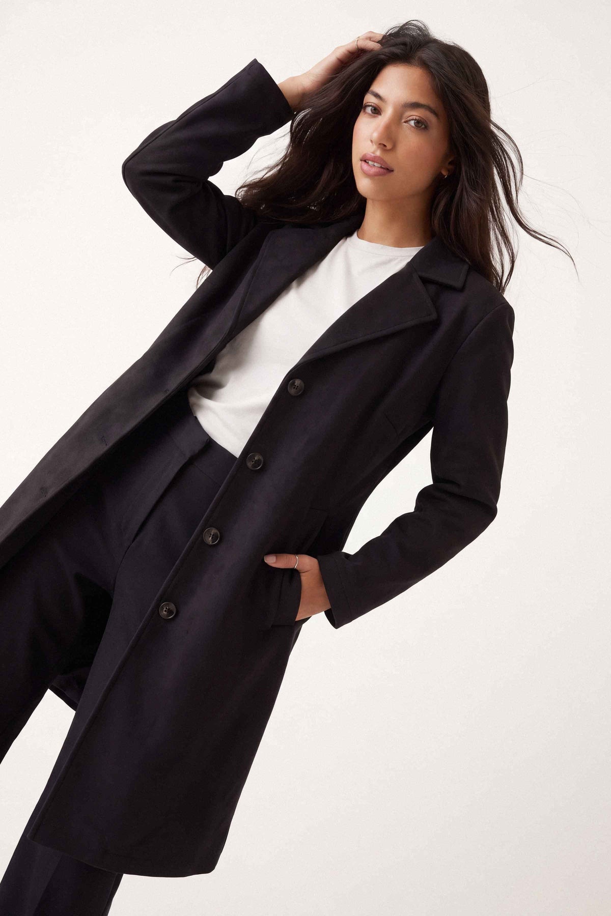 Black Long Coat-1719710103