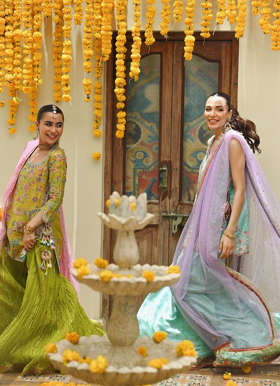 Eirlys Aqua Short Shirt And Do-Paincha Dhakha