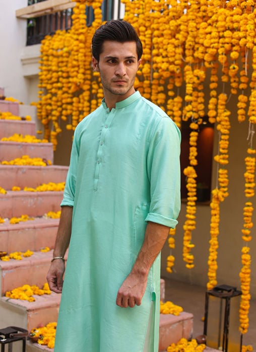 Hasan Waistcoat With Kurta And Pajama