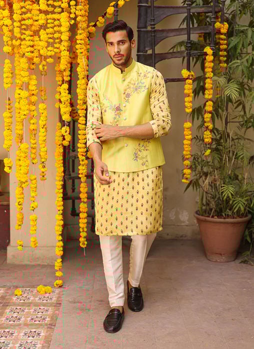 Blanco Silk Kurta