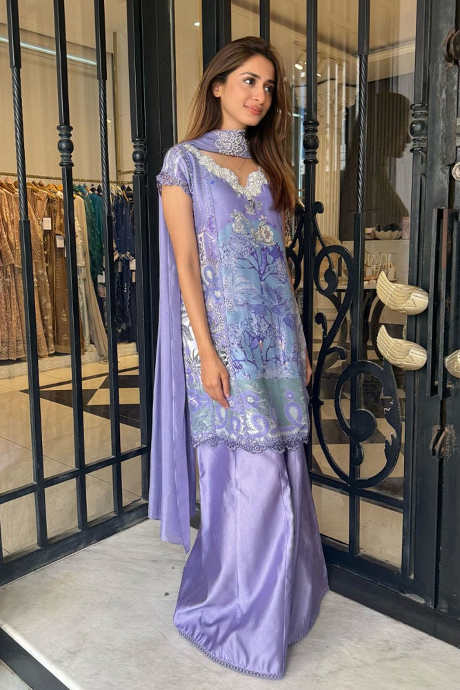 Bellflower Shirt And Dupatta