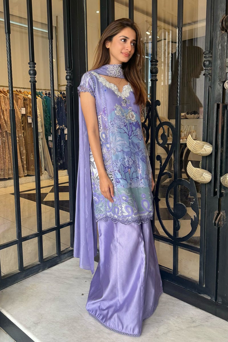 Bellflower Shirt And Dupatta