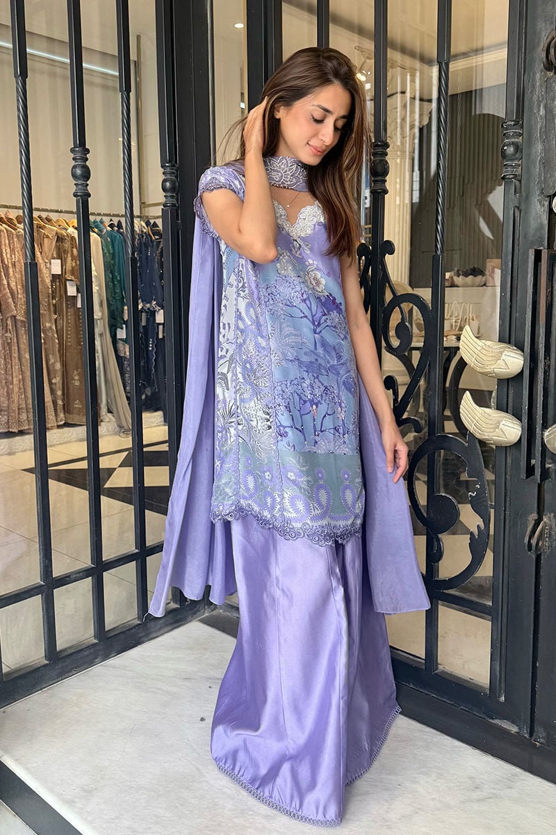 Bellflower Shirt And Dupatta