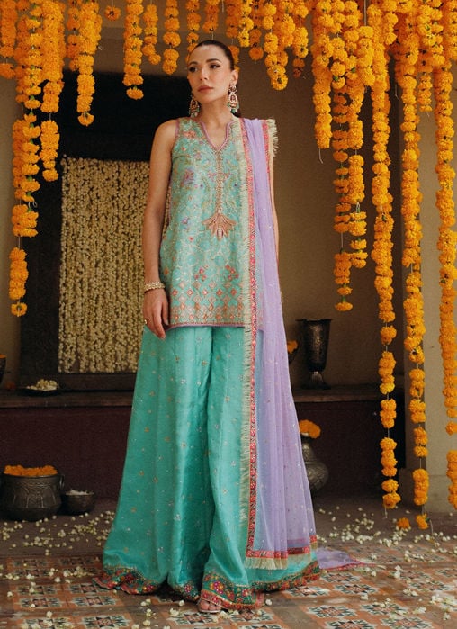 Ariella Gold And Coral Kalidaar