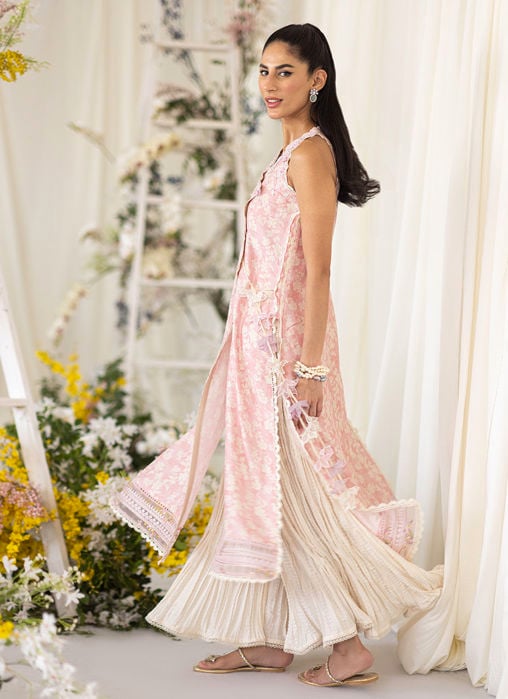 Olivia Pearl Schiffli Kimono Wrap