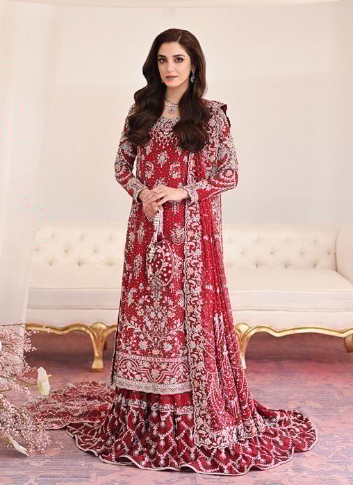 Mehtab Scarlet Farshi Bridal